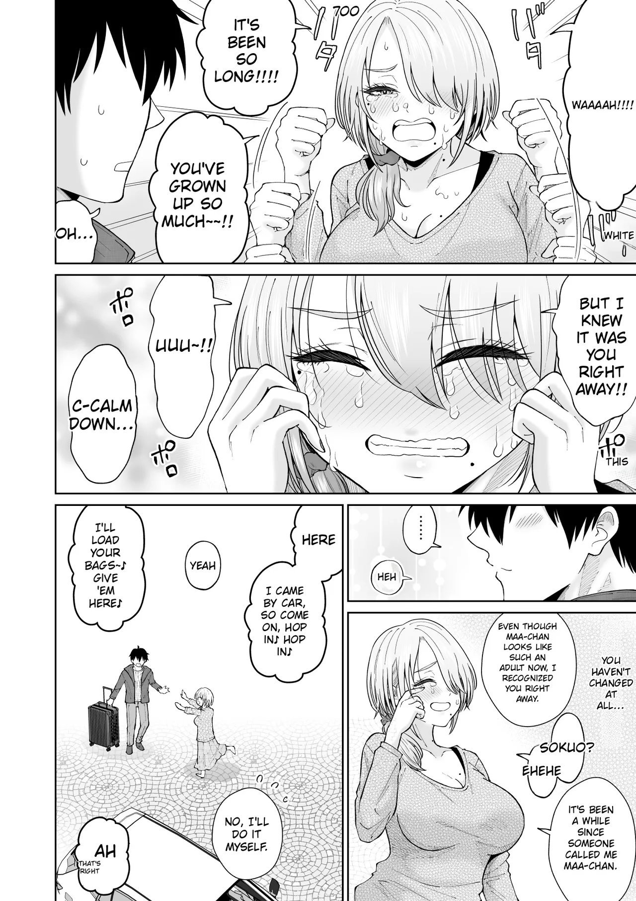 Suunenburi ni Saikai shita Oba to no Hanashi