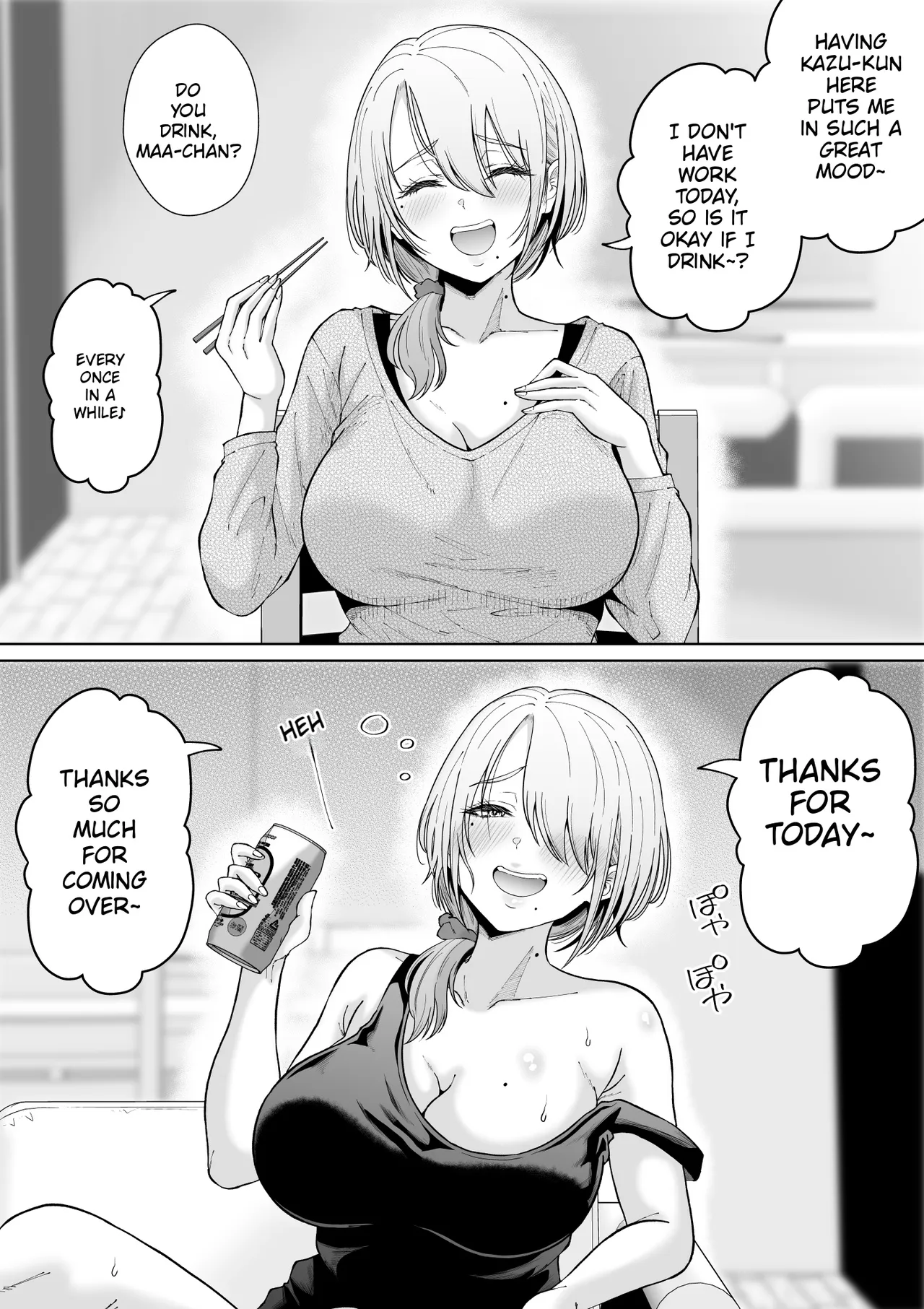 Suunenburi ni Saikai shita Oba to no Hanashi