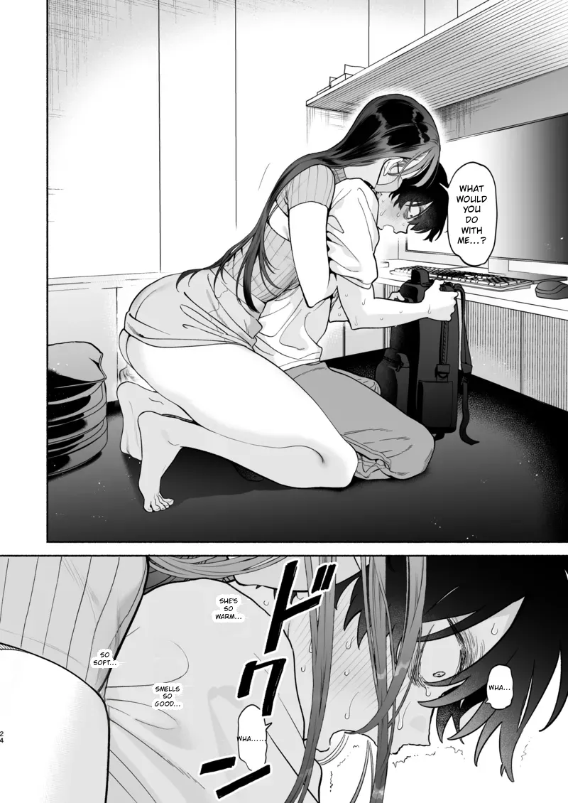 Nagachichi Uraaka Joshi Senpai ni Taberareru - Getting Devoured by a Busty NSFW Alt-Account Senpai Girl
