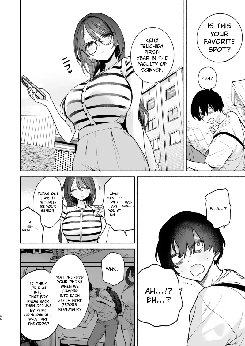 Nagachichi Uraaka Joshi Senpai ni Taberareru - Getting Devoured by a Busty NSFW Alt-Account Senpai Girl