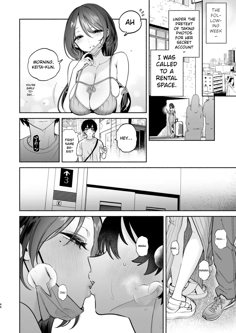 Nagachichi Uraaka Joshi Senpai ni Taberareru - Getting Devoured by a Busty NSFW Alt-Account Senpai Girl