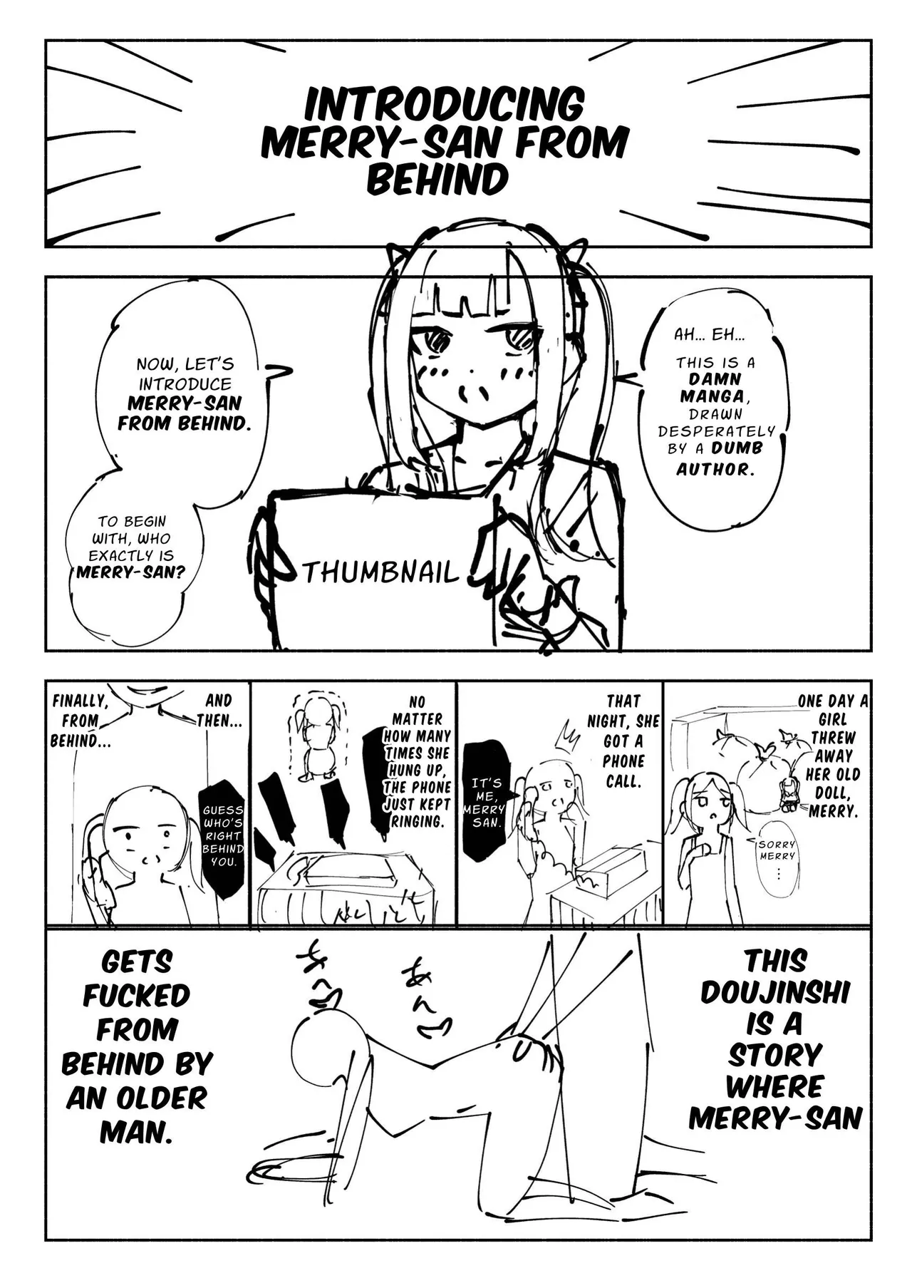 Merry-san From Behind