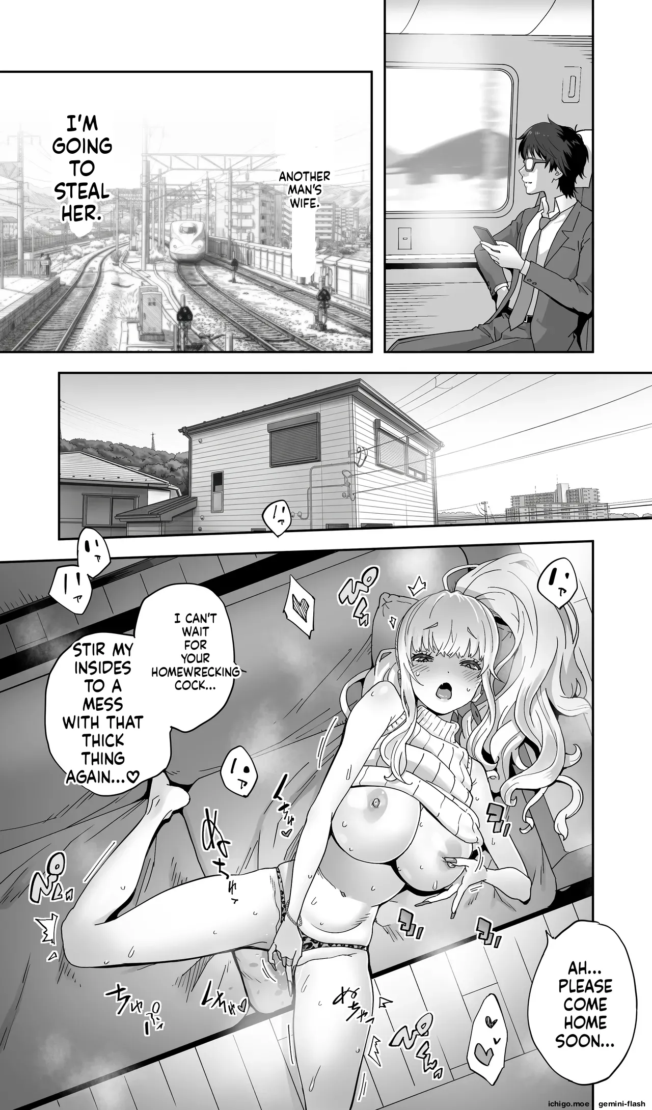 Jimoto no Doukyuusei Gal ga Hitozuma ni nattete Nama Tanetsuke Saserareteru.