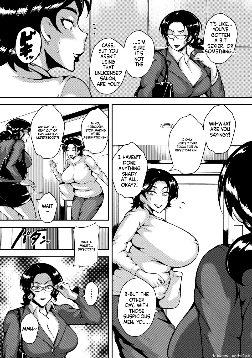 Nikuyoku Kyonyuu Tsuma Toaru Hitozuma Inyoku Mansion nite