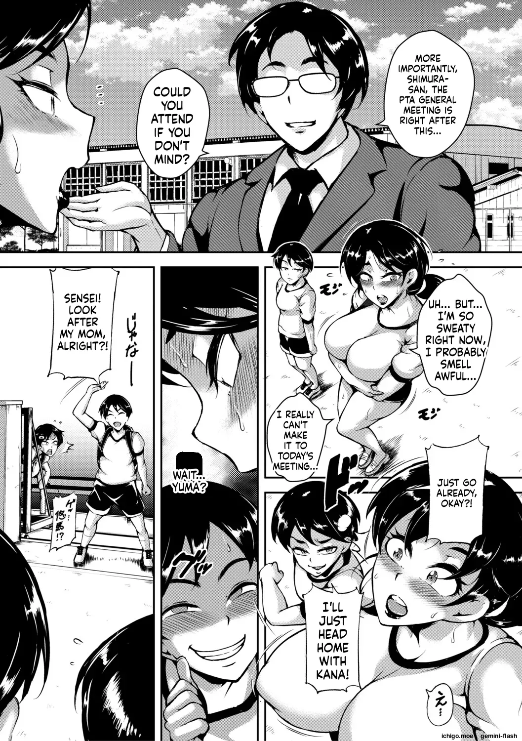 Nikuyoku Kyonyuu Tsuma Toaru Hitozuma Inyoku Mansion nite