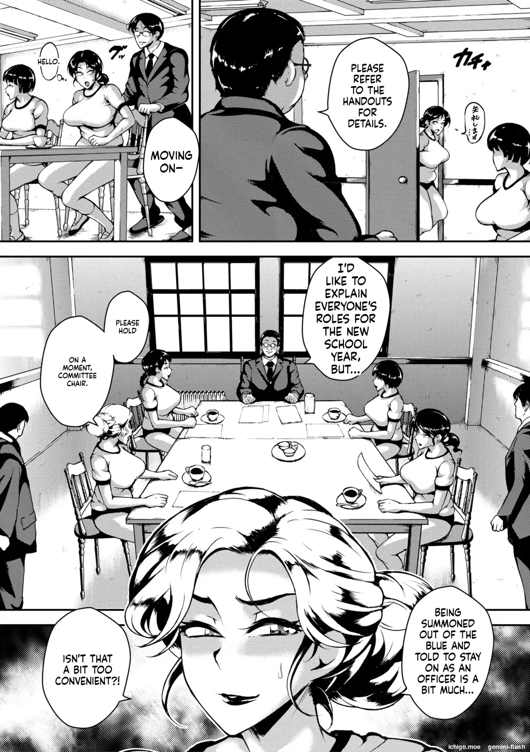 Nikuyoku Kyonyuu Tsuma Toaru Hitozuma Inyoku Mansion nite