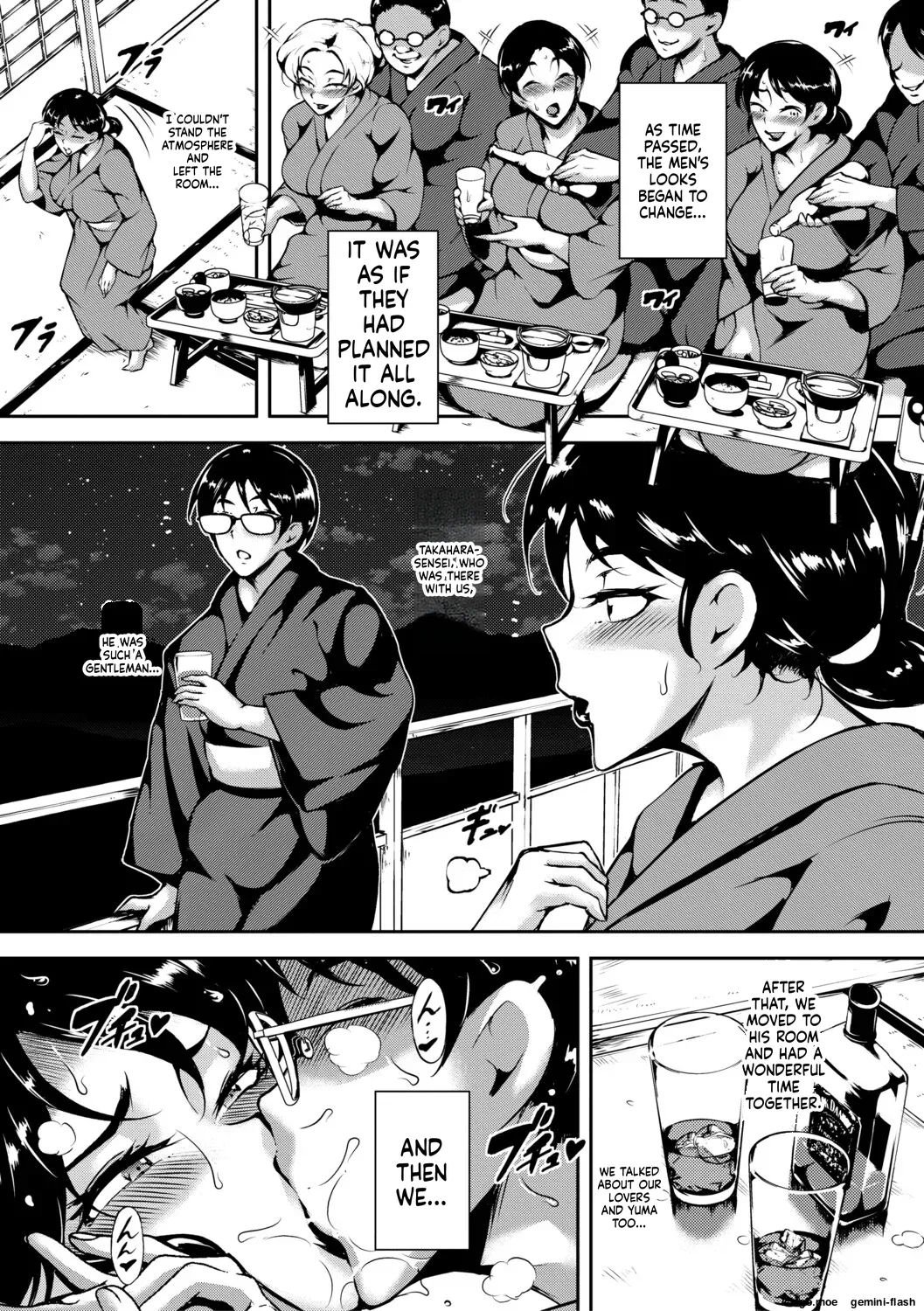Nikuyoku Kyonyuu Tsuma Toaru Hitozuma Inyoku Mansion nite