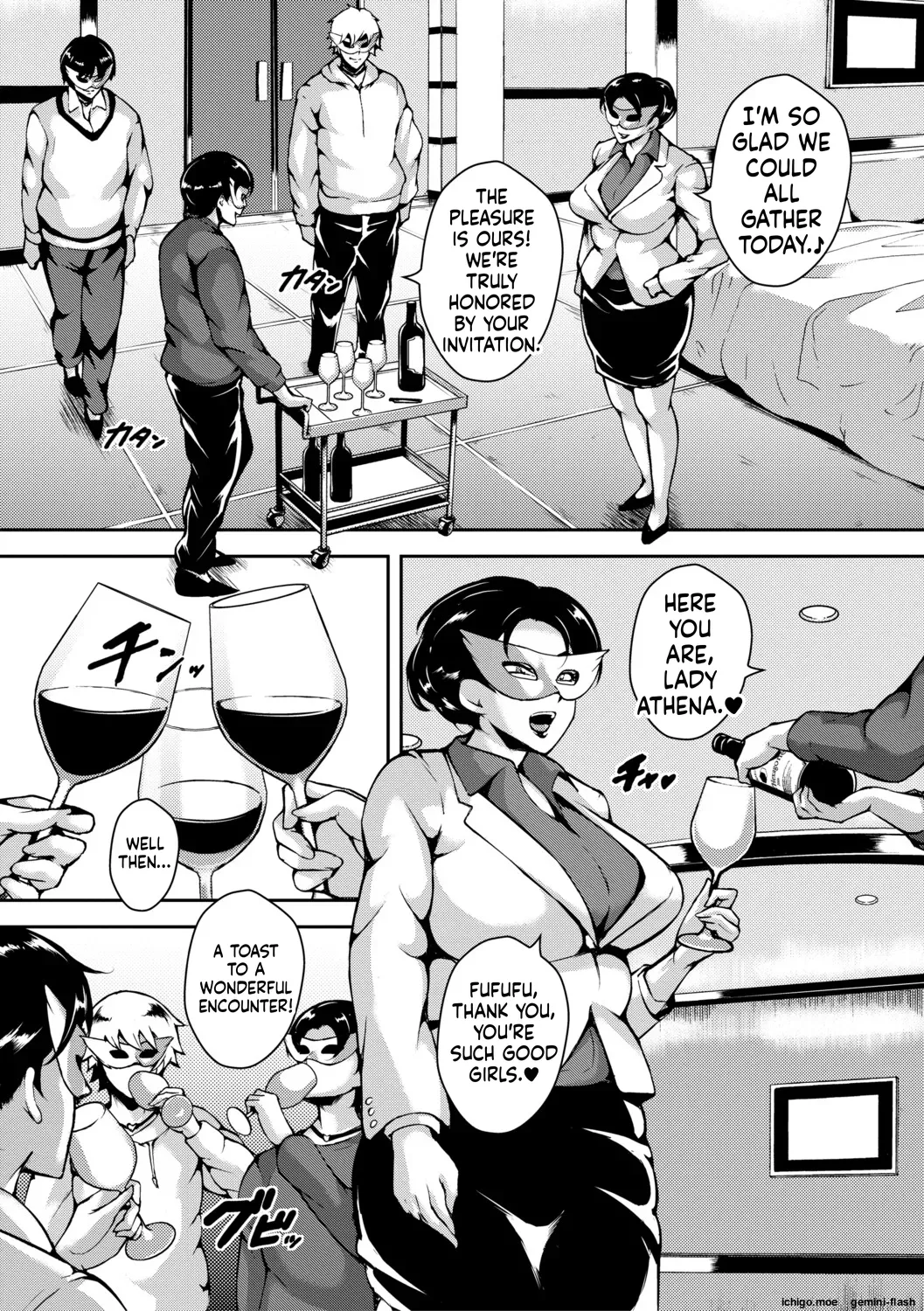 Nikuyoku Kyonyuu Tsuma Toaru Hitozuma Inyoku Mansion nite