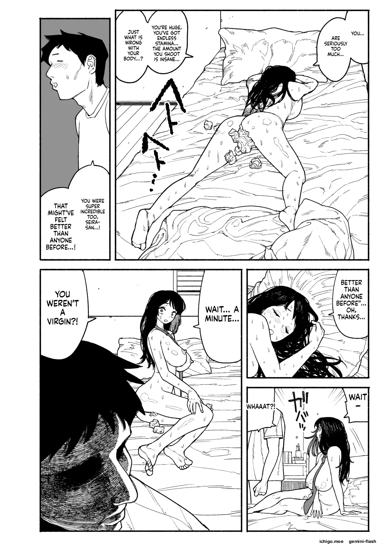 Gyaru ga Tomari ni Kita node Nakadashi Hachi Sasete Moratta Hanashi.  A Gal Stayed Over, So I Got to Cum Inside Her.
