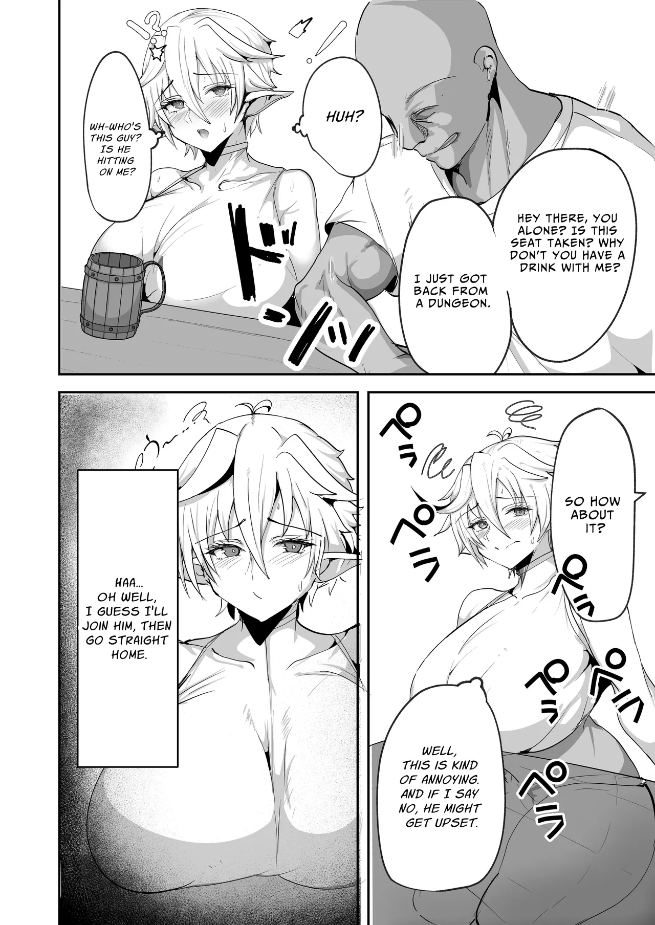 Dekapai Elf ga Ayatsurarete NTR Koubi Sareru Hon  The Story Of A Big-Titty Elf That's Manipulated Into Having NTR Sex