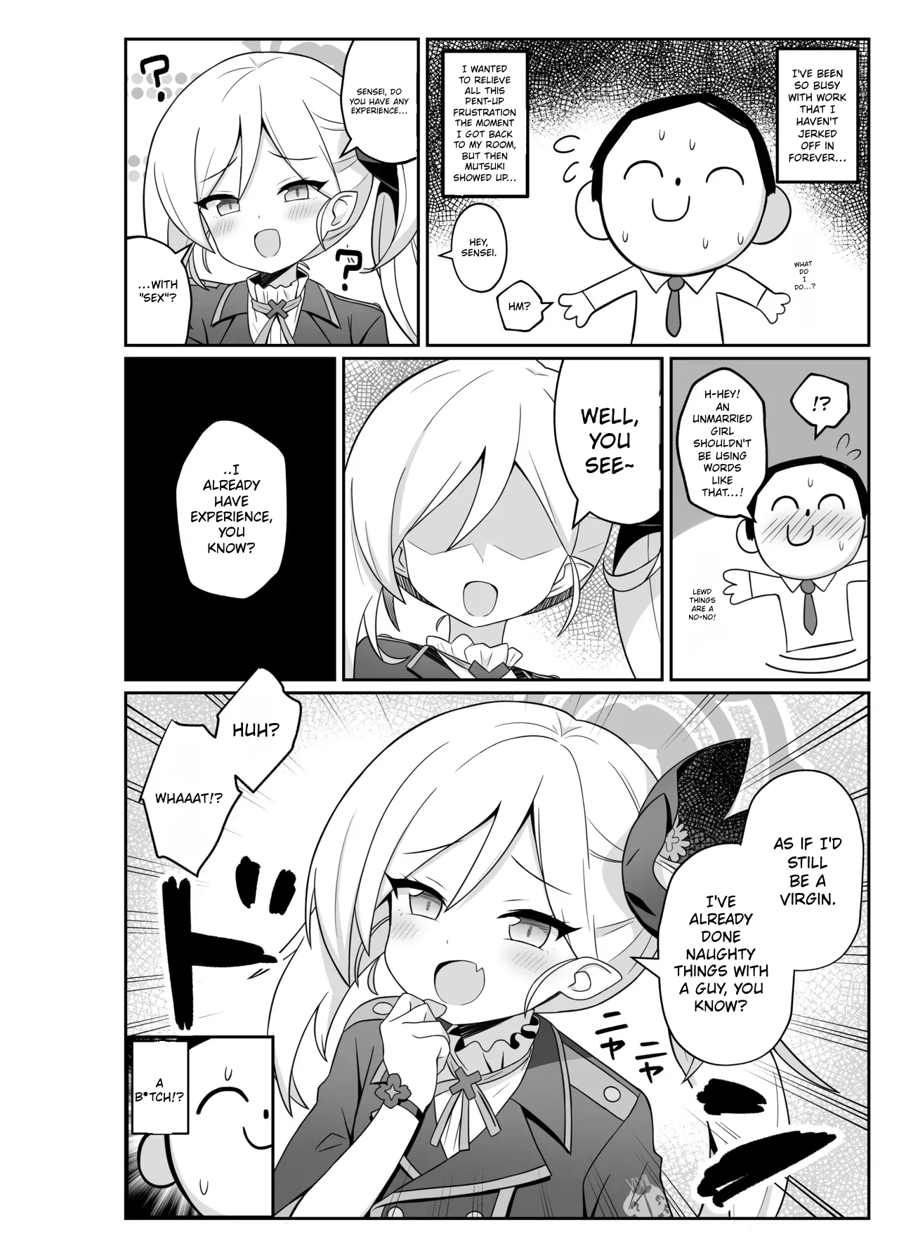 [ExtendZamonas (カリギュラ)] 被睦月惩罚♥的本 (蔚蓝档案) [英译] [DL版]