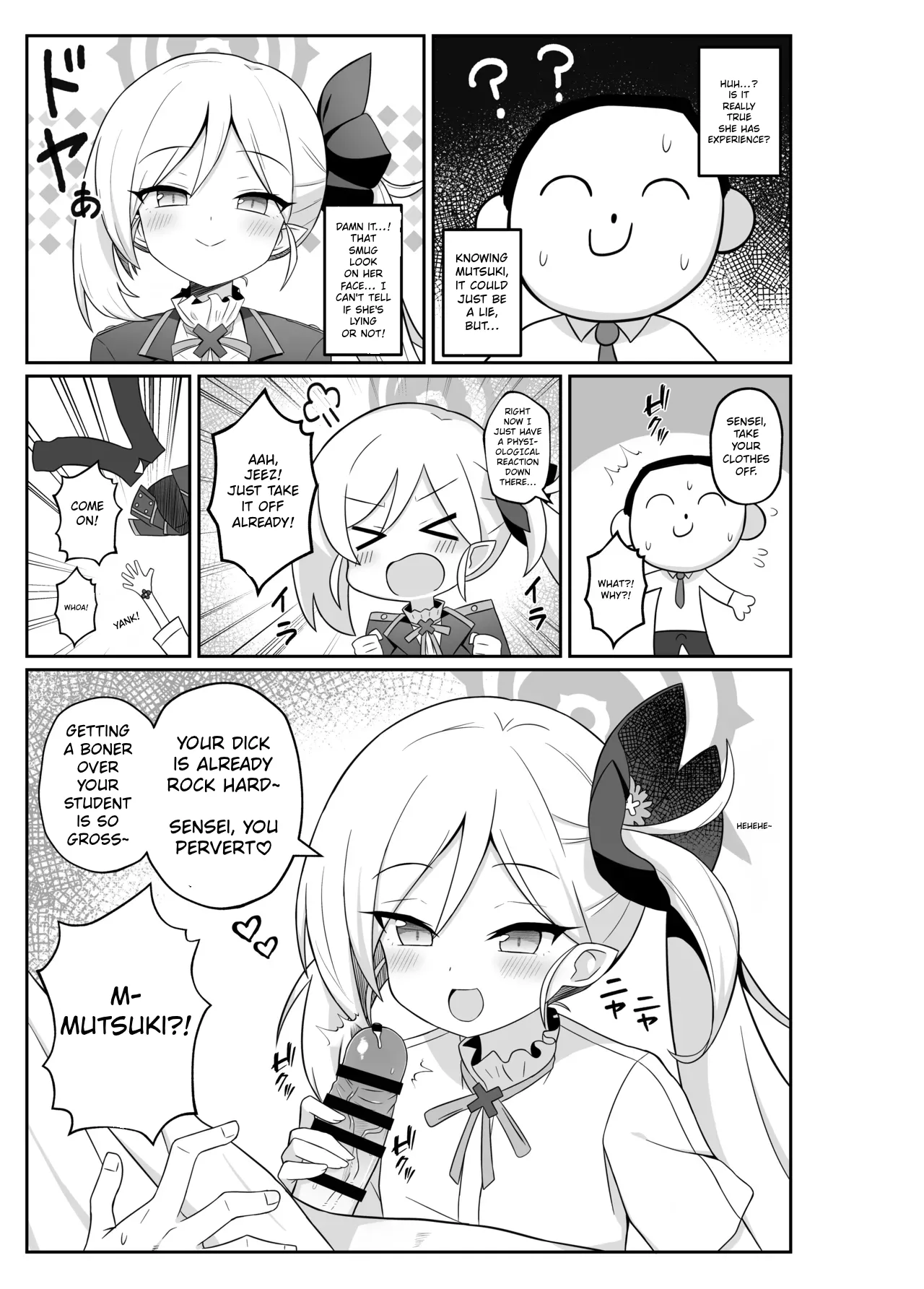 [ExtendZamonas (カリギュラ)] 被睦月惩罚♥的本 (蔚蓝档案) [英译] [DL版]