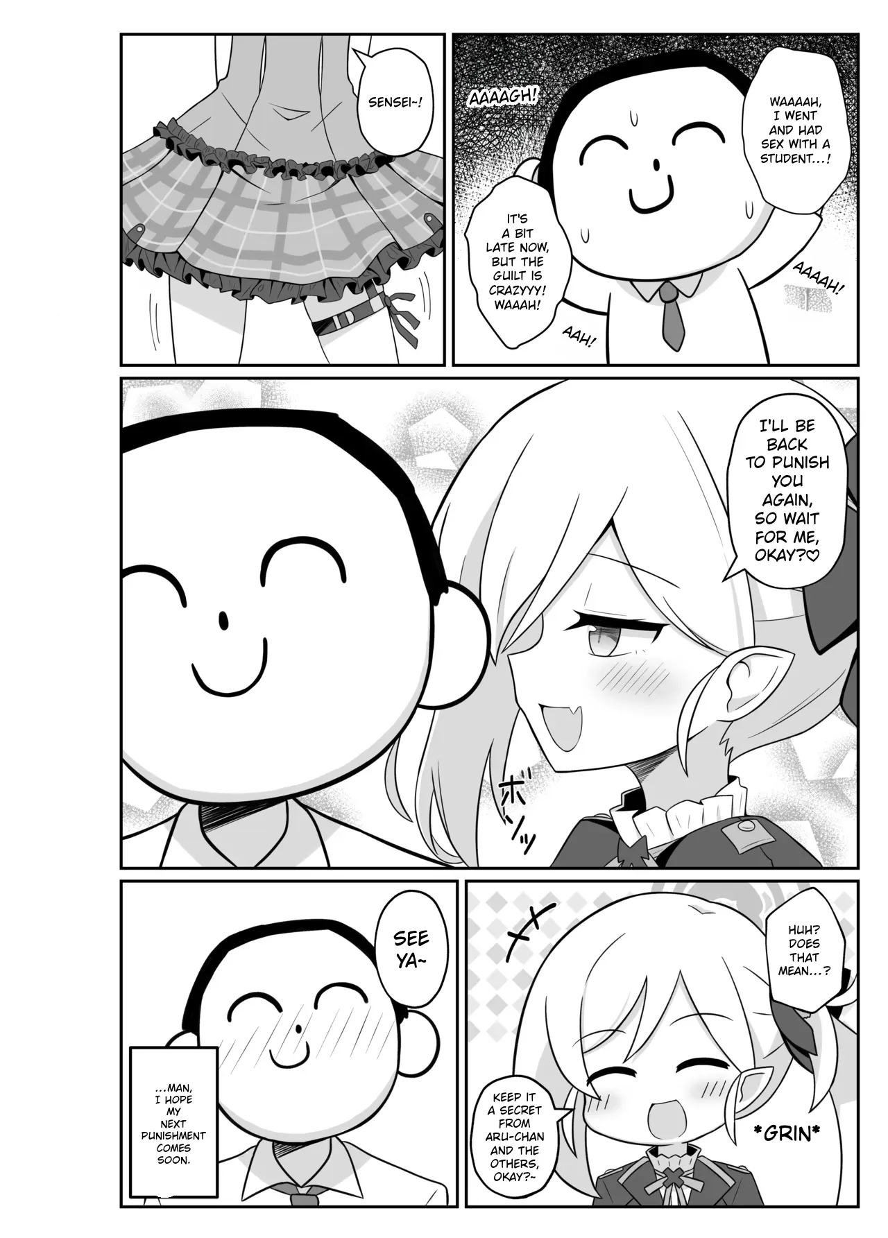 [ExtendZamonas (カリギュラ)] 被睦月惩罚♥的本 (蔚蓝档案) [英译] [DL版]