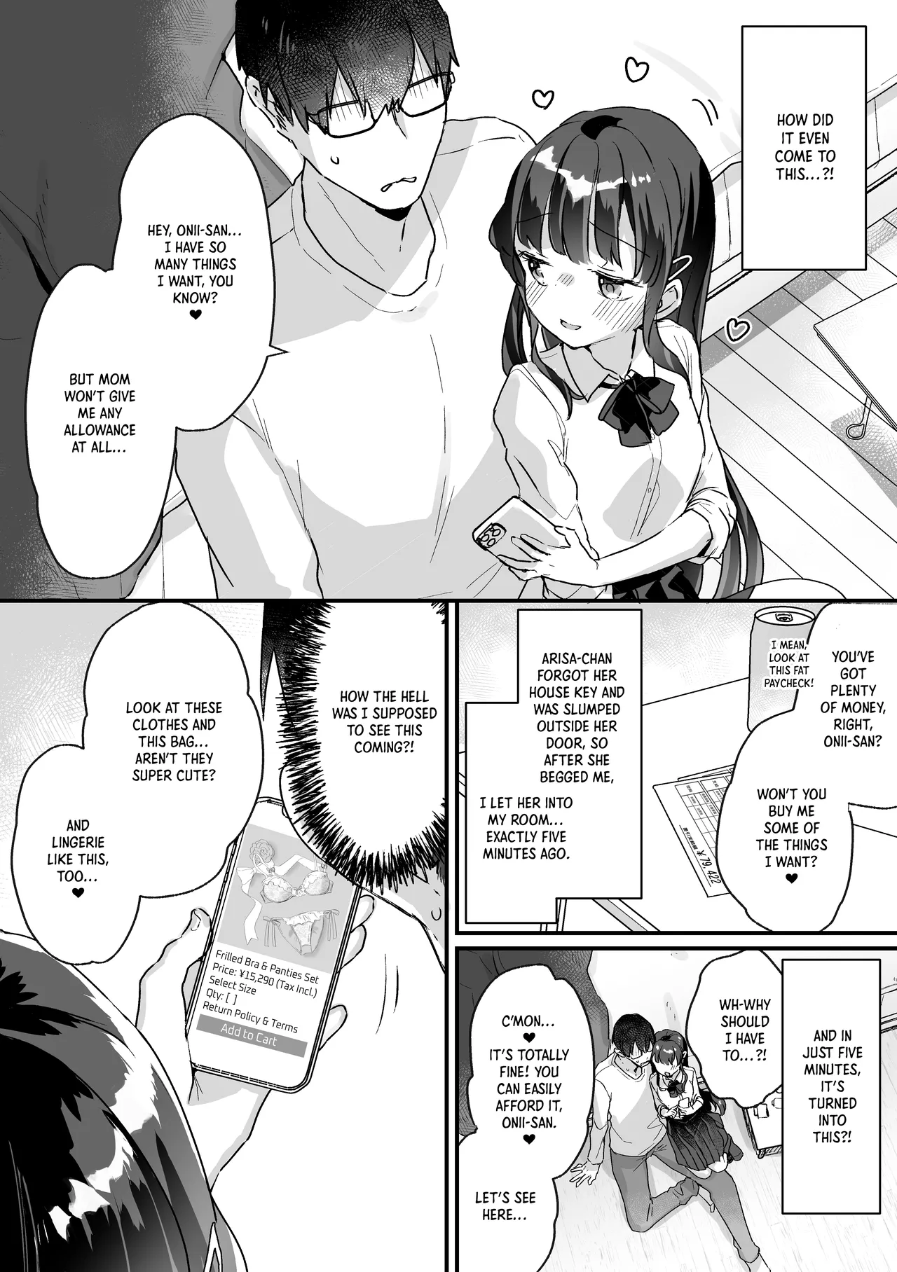 [いちのや (甘露アメ)] 清纯的色情小恶魔JK怎么可能会输呢？※会输 [英译]