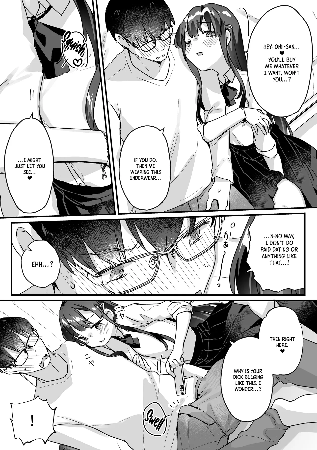 [いちのや (甘露アメ)] 清纯的色情小恶魔JK怎么可能会输呢？※会输 [英译]