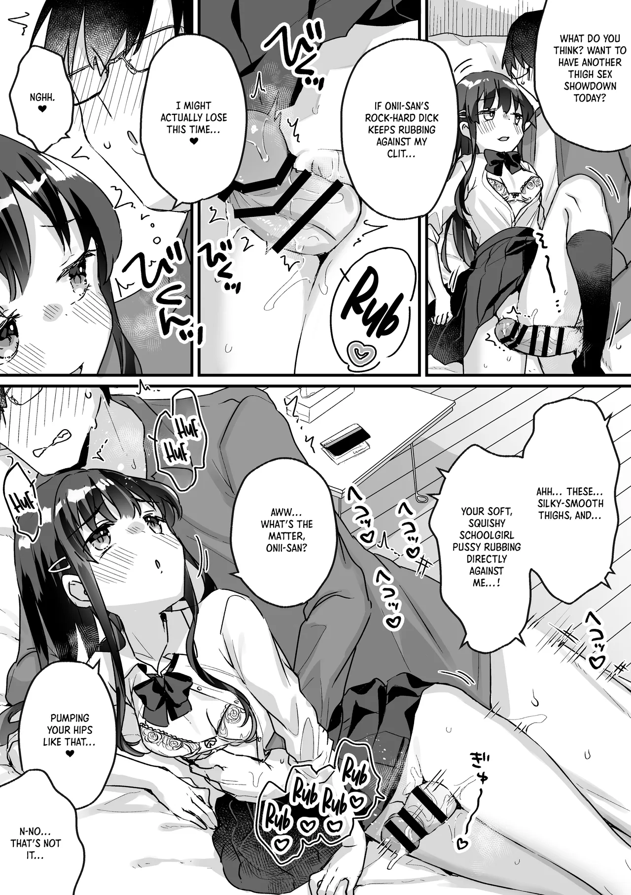 [いちのや (甘露アメ)] 清纯的色情小恶魔JK怎么可能会输呢？※会输 [英译]