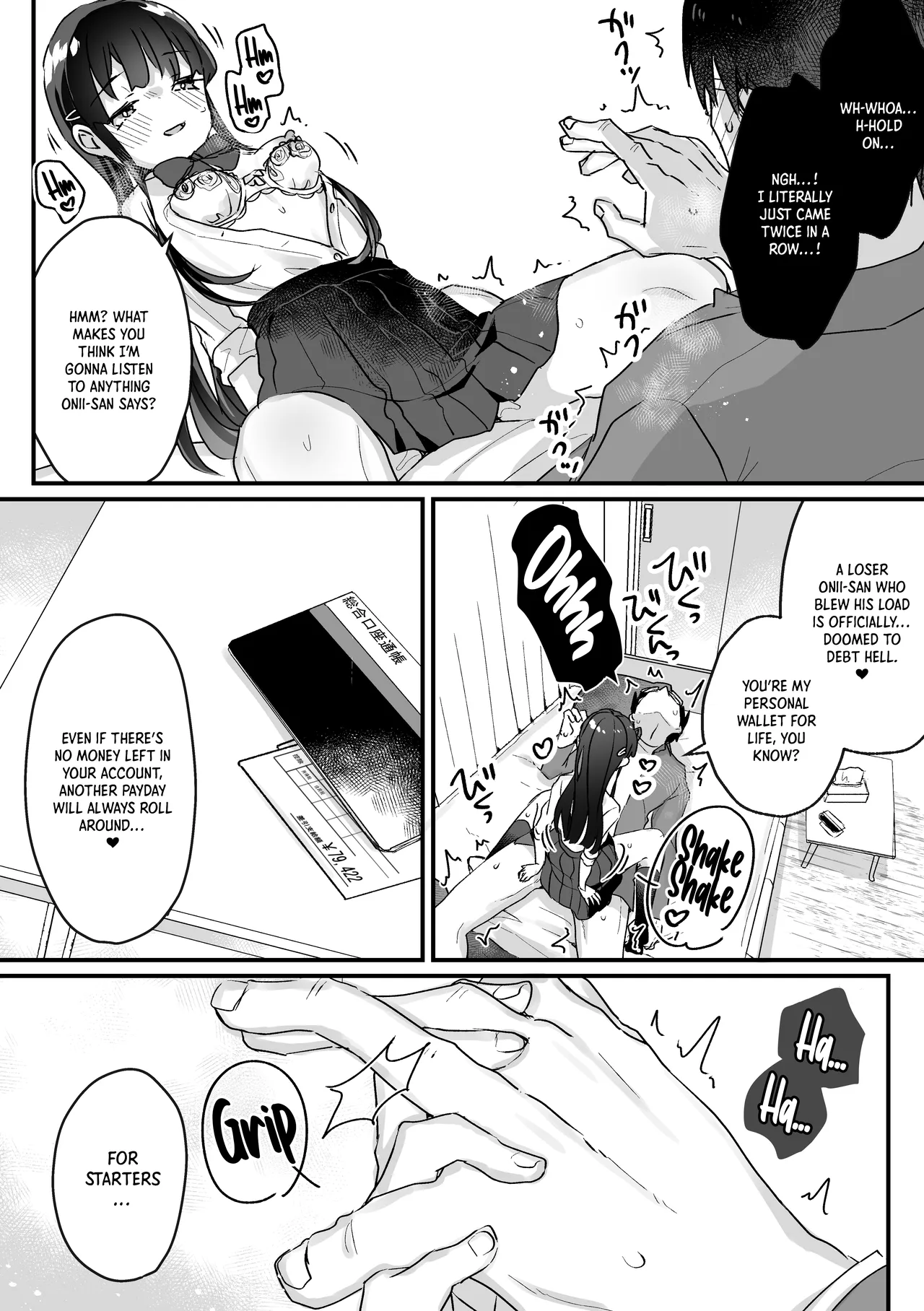 [いちのや (甘露アメ)] 清纯的色情小恶魔JK怎么可能会输呢？※会输 [英译]