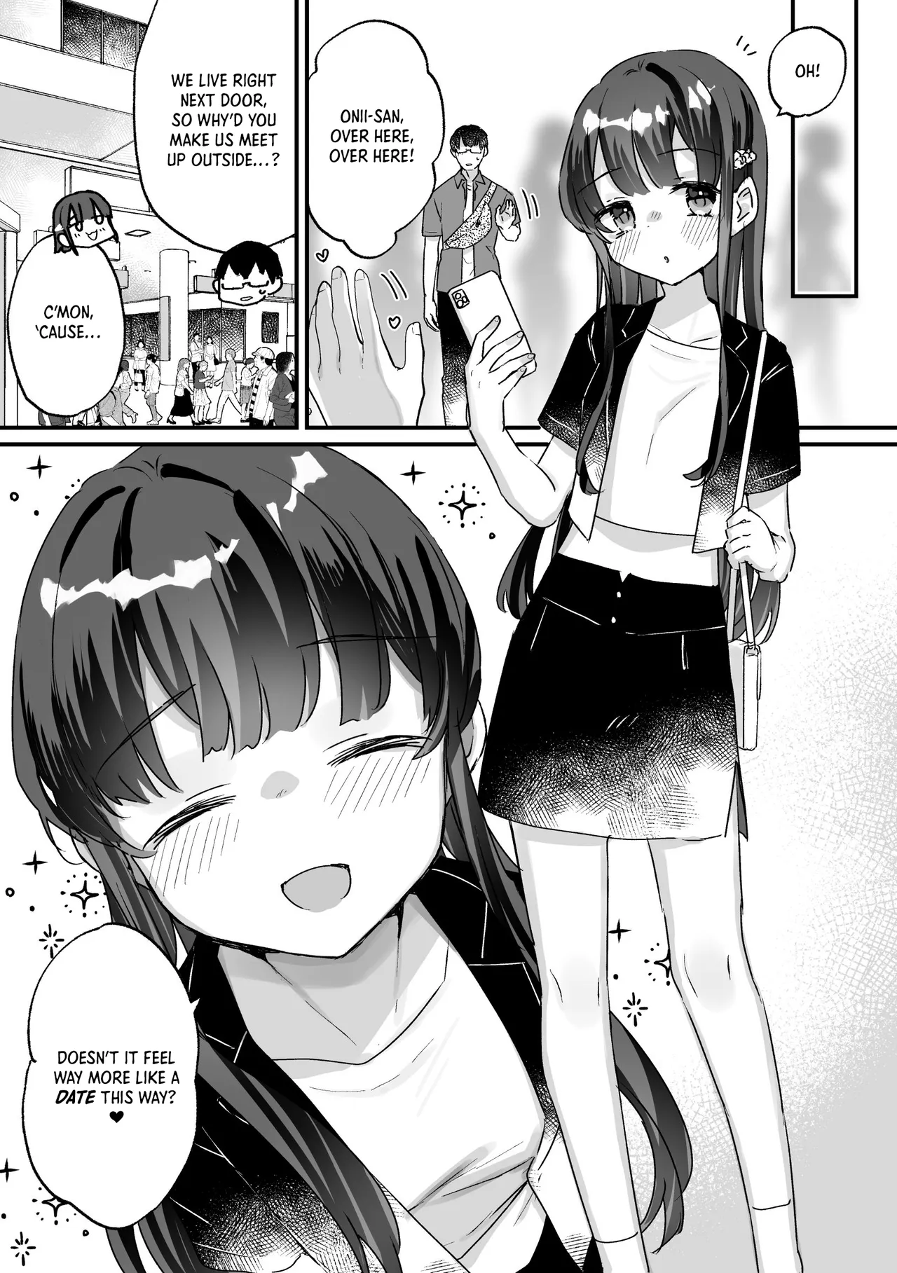 [いちのや (甘露アメ)] 清纯的色情小恶魔JK怎么可能会输呢？※会输 [英译]