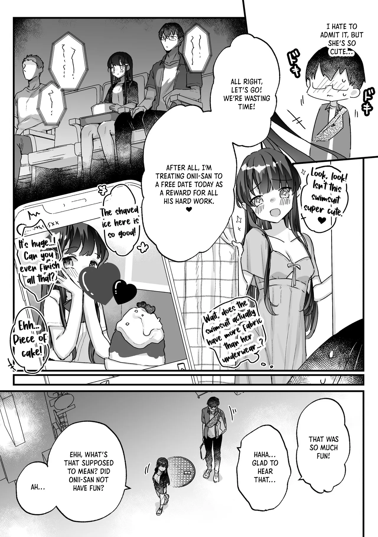 [いちのや (甘露アメ)] 清纯的色情小恶魔JK怎么可能会输呢？※会输 [英译]