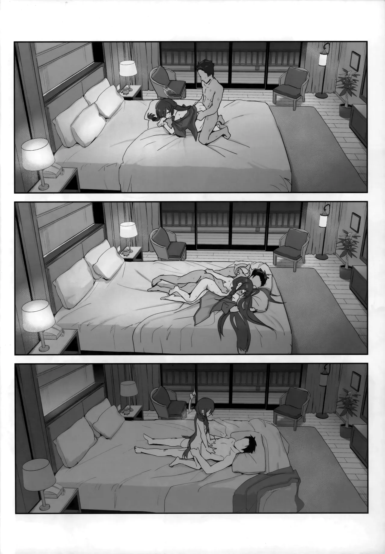 (C108) [寛容な羊羹 (p-n)] 夏日的门主很会叫 (蔚蓝档案) [中国翻訳]